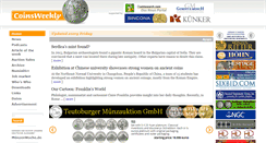 Desktop Screenshot of coinsweekly.com